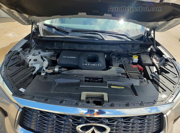 5N1AL1FR8SC350058 2025 INFINITI QX60 Beige ძრავის განყოფილების ხედი