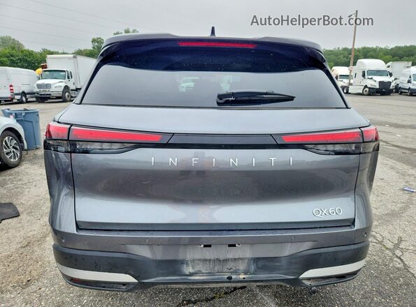 5N1AL1FR9TC343878 2026 INFINITI QX60 Gray Вид ззаду