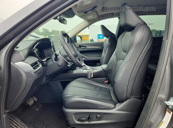 5N1AL1FR9TC343878 2026 INFINITI QX60 Gray Вид салону спереду
