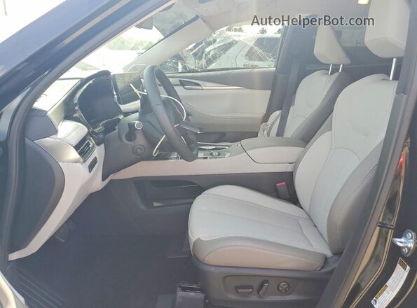 5N1AL1FRXTC354081 2026 INFINITI QX60 Black Widok wnętrza z przodu