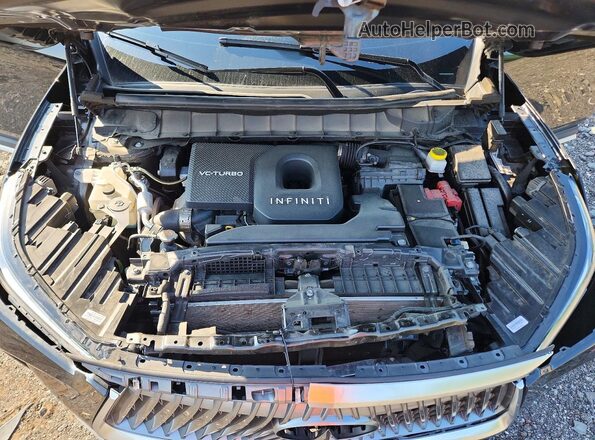 5N1AL1FS2TC332322 2026 INFINITI QX60 Black Vista del compartimento del motor