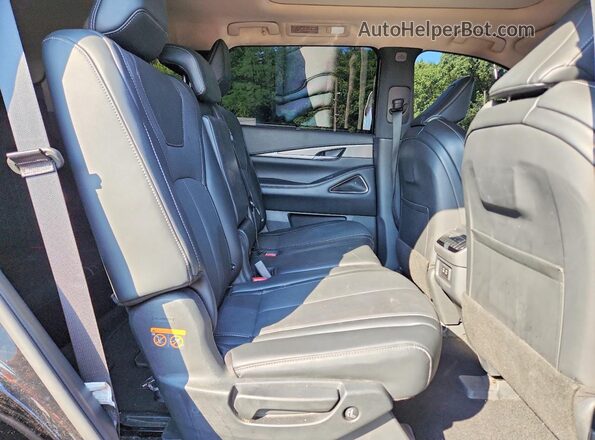 5N1AL1FS2TC332322 2026 INFINITI QX60 Black Vista interior trasera