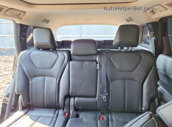 5N1AL1FS2TC332322 2026 INFINITI QX60 Black Vista de los asientos traseros