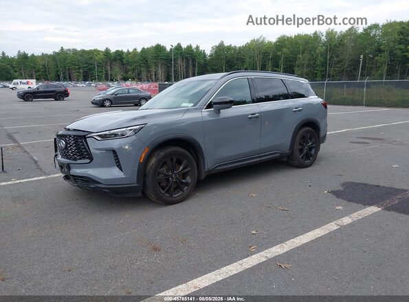 5N1AL1FS5SC351946 2025 INFINITI QX60 Gray Передня ліва чверть