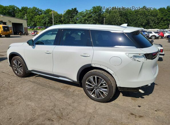 5N1AL1FS8TC335094 2026 INFINITI QX60 White Trasero izquierdo