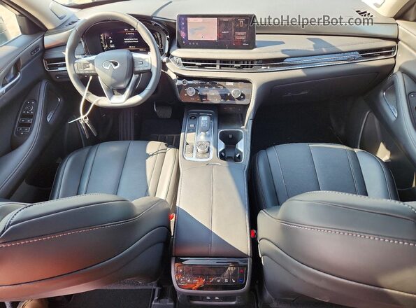 5N1AL1FS8TC335094 2026 INFINITI QX60 White Vista del salpicadero