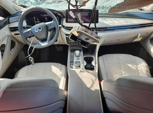 5N1AL1FS8TC348153 2026 INFINITI QX60 Gray წინა პანელის ხედი