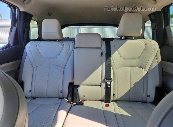 5N1AL1FS8TC348153 2026 INFINITI QX60 Gray უკანა სავარძლების ხედი