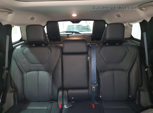 5N1AL1GS4SC341388 2025 INFINITI QX60 Серый Вид задних сидений