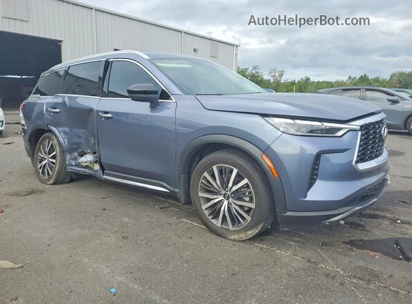 5N1AL1GS4SC350222 2025 INFINITI QX60 Серый Передняя правая четверть
