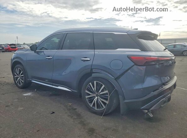 5N1AL1GS4SC350222 2025 INFINITI QX60 Серый Задняя левая четверть