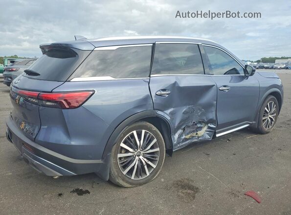 5N1AL1GS4SC350222 2025 INFINITI QX60 Серый Задняя правая четверть