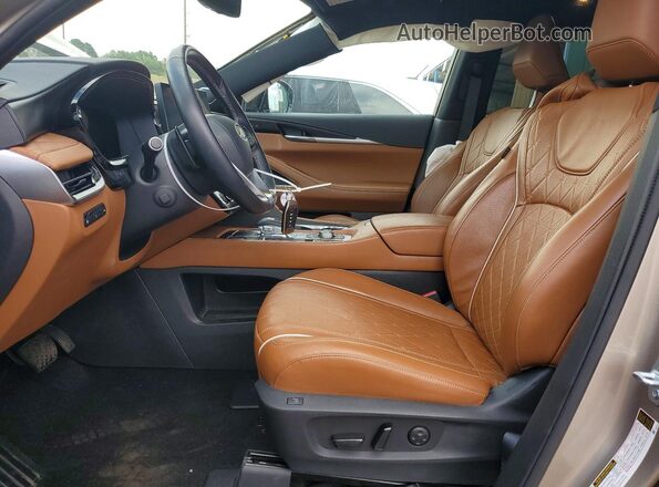 5N1AL1HU5SC330156 2025 INFINITI QX60 Желто-коричневый Вид салона спереди