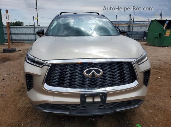 5N1AL1HU5SC330156 2025 INFINITI QX60 Желто-коричневый Вид спереди