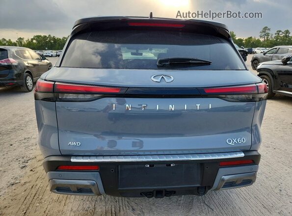 5N1AL1HU5SC357986 2025 INFINITI QX60 Gray Front interior view