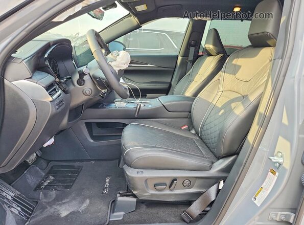 5N1AL1HU5SC357986 2025 INFINITI QX60 Gray Dashboard view