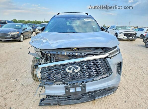 5N1AL1HU5SC357986 2025 INFINITI QX60 Gray Rear view