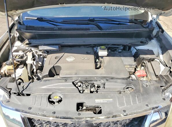 5N1AR2MM0GC612335 2016 NISSAN PATHFINDER White Vista del compartimento del motor
