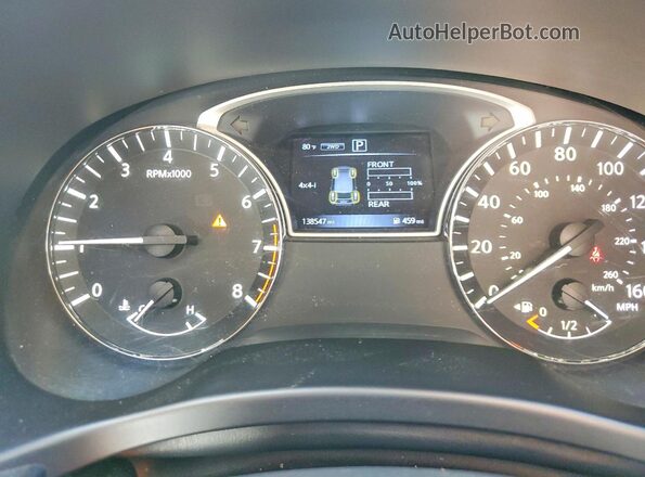 5N1AR2MM0GC612335 2016 NISSAN PATHFINDER White Vista del cuadro de instrumentos