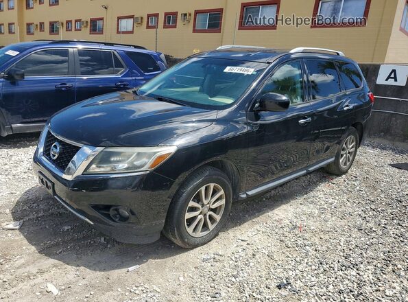 5N1AR2MM0GC615655 2016 NISSAN PATHFINDER Black Հետևի ձախ