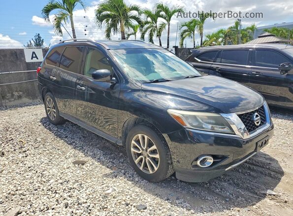5N1AR2MM0GC615655 2016 NISSAN PATHFINDER Black Սալոնի դիմացի տեսք