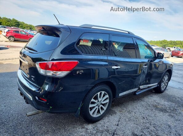 5N1AR2MM0GC636912 2016 NISSAN PATHFINDER Black Задня права чверть