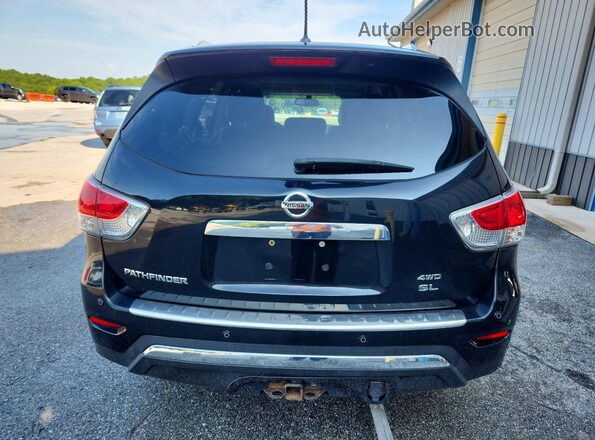 5N1AR2MM0GC636912 2016 NISSAN PATHFINDER Black Вид ззаду