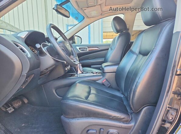 5N1AR2MM0GC636912 2016 NISSAN PATHFINDER Black Вид салону спереду