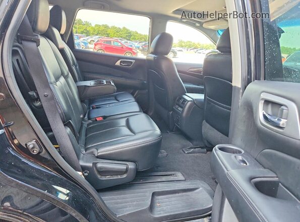 5N1AR2MM0GC636912 2016 NISSAN PATHFINDER Black Вид задньої частини салону