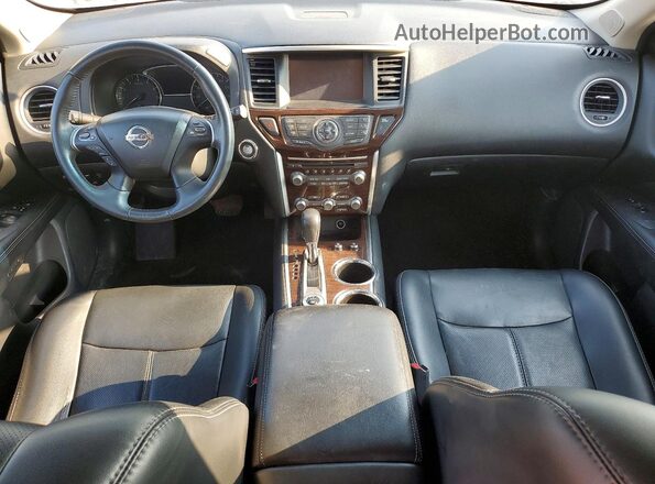 5N1AR2MM0GC654214 2016 NISSAN PATHFINDER Gray Вид панелі приладів