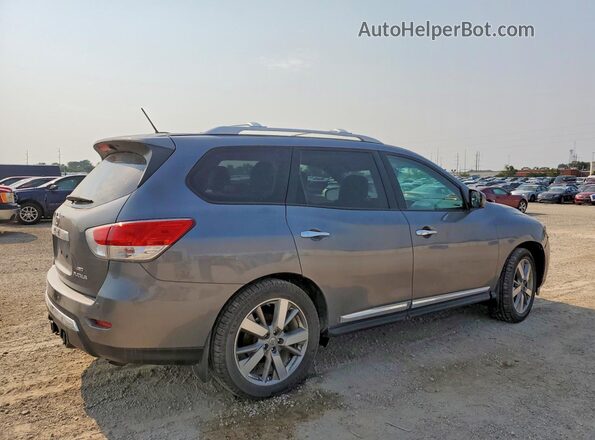 5N1AR2MM0GC654214 2016 NISSAN PATHFINDER Gray Задня права чверть