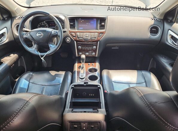 5N1AR2MM1GC605085 2016 NISSAN PATHFINDER Black Widok deski rozdzielczej