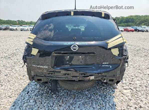 5N1AR2MM1GC605085 2016 NISSAN PATHFINDER Black Widok z tyłu