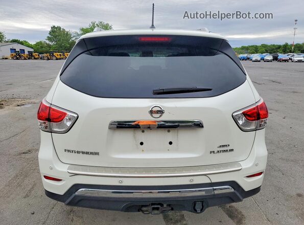 5N1AR2MM1GC645828 2016 NISSAN PATHFINDER White Вид ззаду