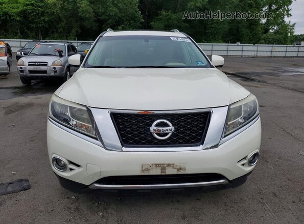 5N1AR2MM1GC645828 2016 NISSAN PATHFINDER White Вид спереду