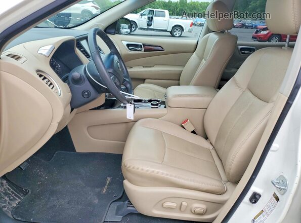5N1AR2MM1GC645828 2016 NISSAN PATHFINDER White Вид салону спереду