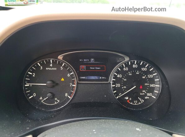 5N1AR2MM1GC645828 2016 NISSAN PATHFINDER White Вид щитка приладів