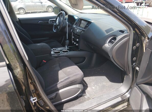 5N1AR2MM1GC648048 2016 NISSAN PATHFINDER Черный Вид салона спереди