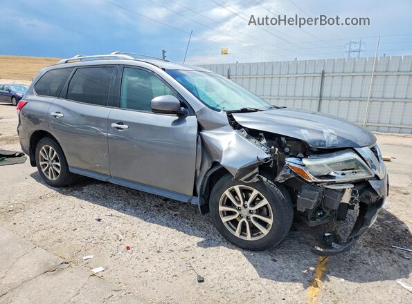 5N1AR2MM1GC652343 2016 NISSAN PATHFINDER Gray Front right