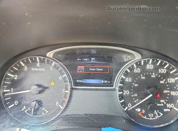 5N1AR2MM1GC652343 2016 NISSAN PATHFINDER Gray Instrument cluster view