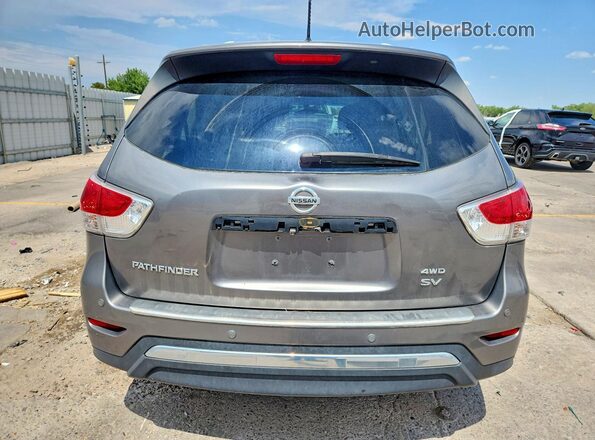 5N1AR2MM1GC652343 2016 NISSAN PATHFINDER Gray Rear view