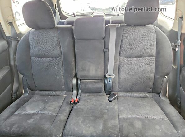 5N1AR2MM1GC652343 2016 NISSAN PATHFINDER Gray Rear seats view