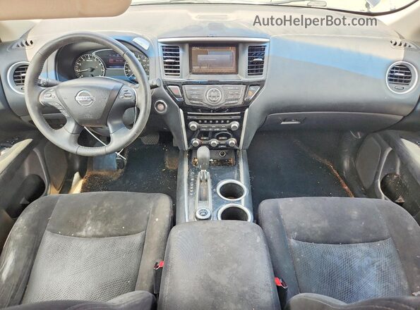 5N1AR2MM1GC652343 2016 NISSAN PATHFINDER Gray Dashboard view