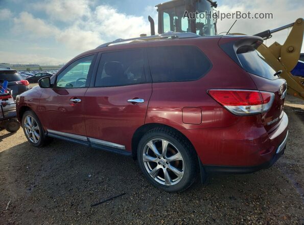 5N1AR2MM1GC656845 2016 NISSAN PATHFINDER Red Հետևի ձախ