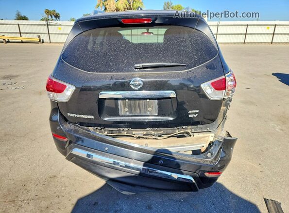 5N1AR2MM1GC660314 2016 NISSAN PATHFINDER Black Widok z tyłu