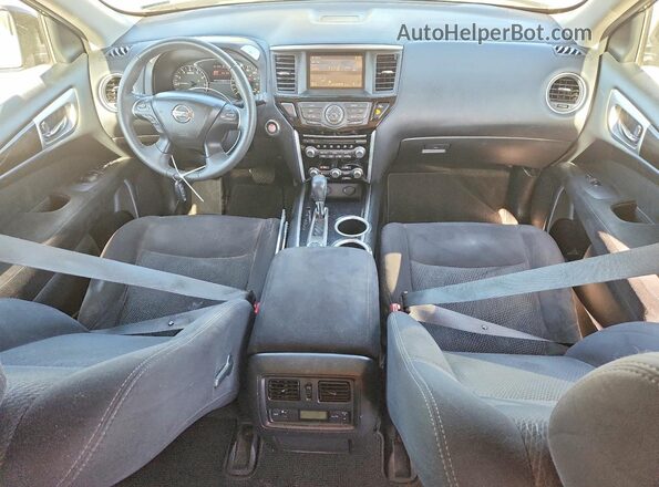 5N1AR2MM1GC660314 2016 NISSAN PATHFINDER Black Widok deski rozdzielczej