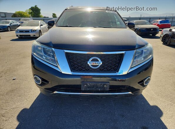 5N1AR2MM1GC660314 2016 NISSAN PATHFINDER Black Widok z przodu