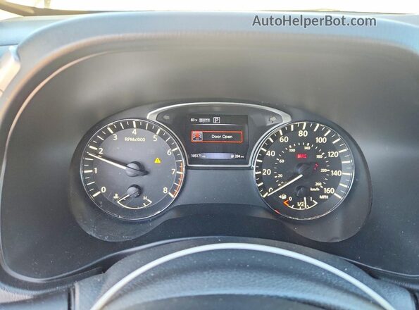 5N1AR2MM1GC660314 2016 NISSAN PATHFINDER Black Widok zestawu wskaźników