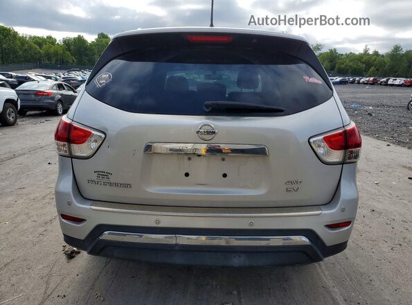 5N1AR2MM2GC604740 2016 NISSAN PATHFINDER Серебряный Вид сзади