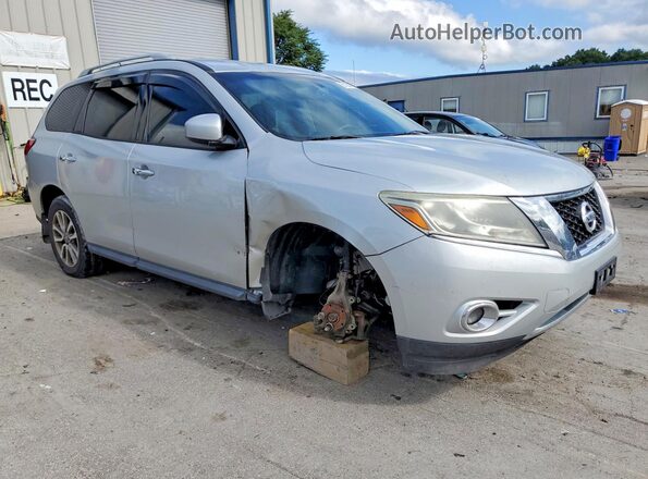 5N1AR2MM2GC604740 2016 NISSAN PATHFINDER Серебряный Передняя правая четверть